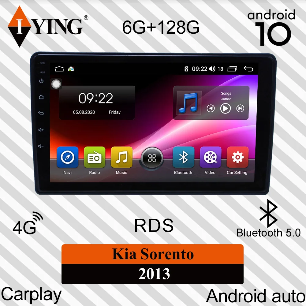 IYING Wireless Apple Carplay For Kia Sorento 2013 Car Radio Multimedia