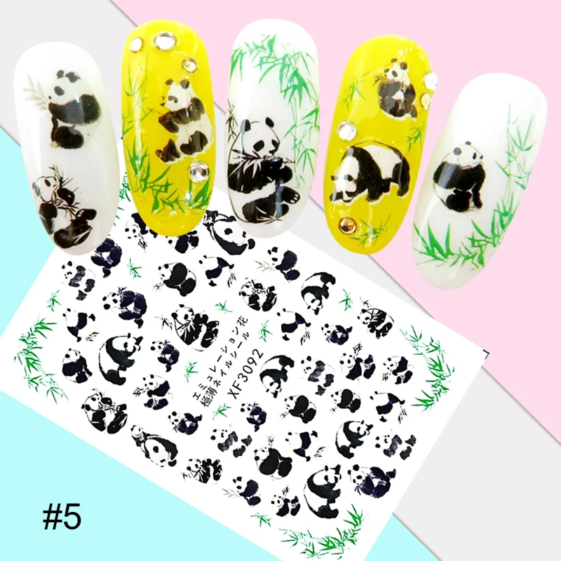21 Стикеры 3D на ногти Nail Art Переводные картинки, украшения для ногтей, переводные наклейки, милые красные Летающие птицы, аксессуары для дизайна ногтей - Цвет: 21
