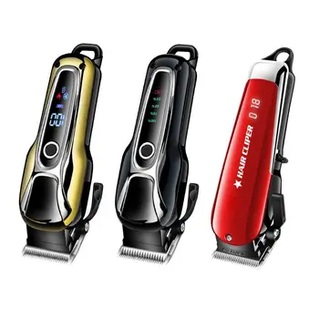 

Professional Electric Hair Clippers Beard Trimmer Barber Grooming Kit Rechargeable Cordless Haircut Machine Cutting Shaver