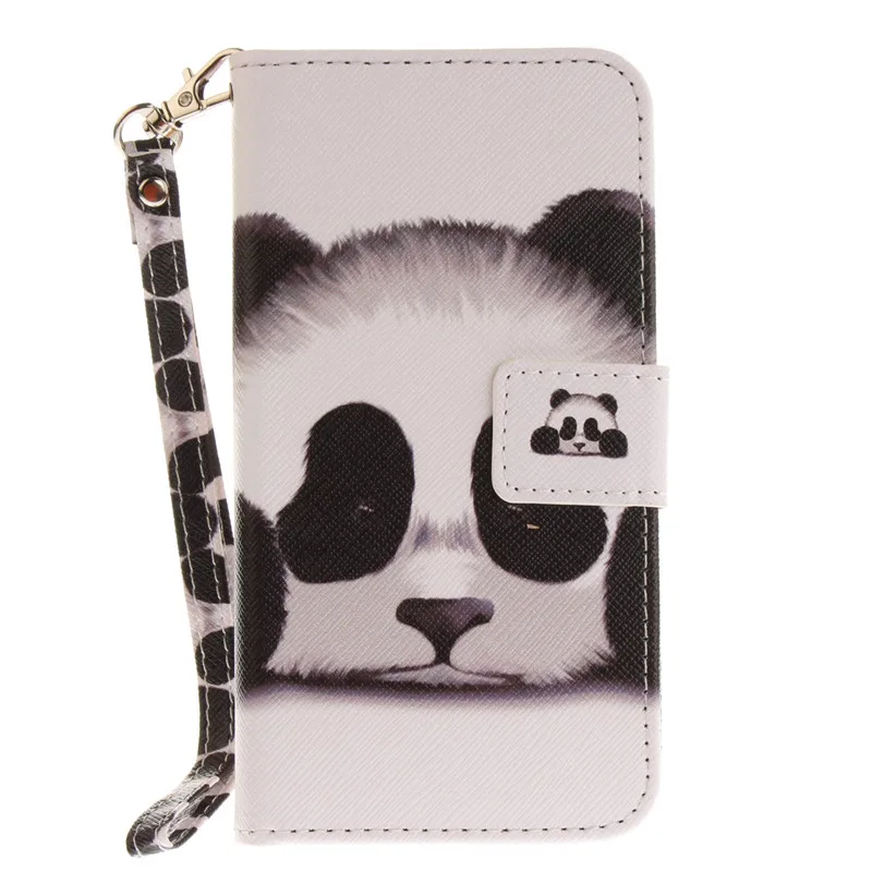 Кожаный бумажник-книжка с милым рисунком Совы цветов, флип-чехол для samsung Galaxy J1 J3 J5 J120 J310 J510 - Цвет: Коричневый