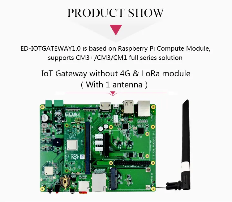 Raspberry Pi IOT шлюзовый модуль с модулем loRa 4G поддержка Raspberry Pi Compute Module CM1 CM3 CM3 + LITE/8G/16G/32G