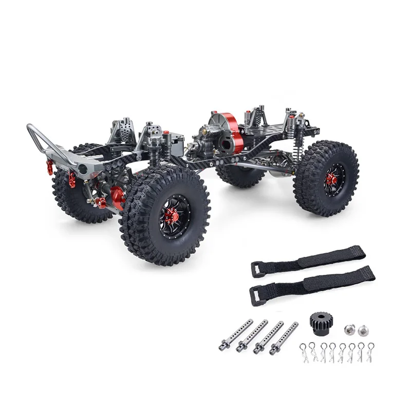 Limited Price of  RC Racing CNC Aluminum Metal and Carbon Frame for RC Car 1/10 AXIAL SCX10 Chassis 313Mm Wheelbase V