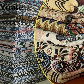 

100x150cm Linen Cotton Fabric Cloth For Patchwork Quilting Vintage Fabrics DIY Bags Sofa Curtain Tablecloth Decorative Material