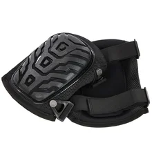 Профессиональные наколенники с тяжелой пеной прокладкой и гелевой подушкой, крепкими двойными ремнями и регулируемыми легко фиксируемыми зажимами