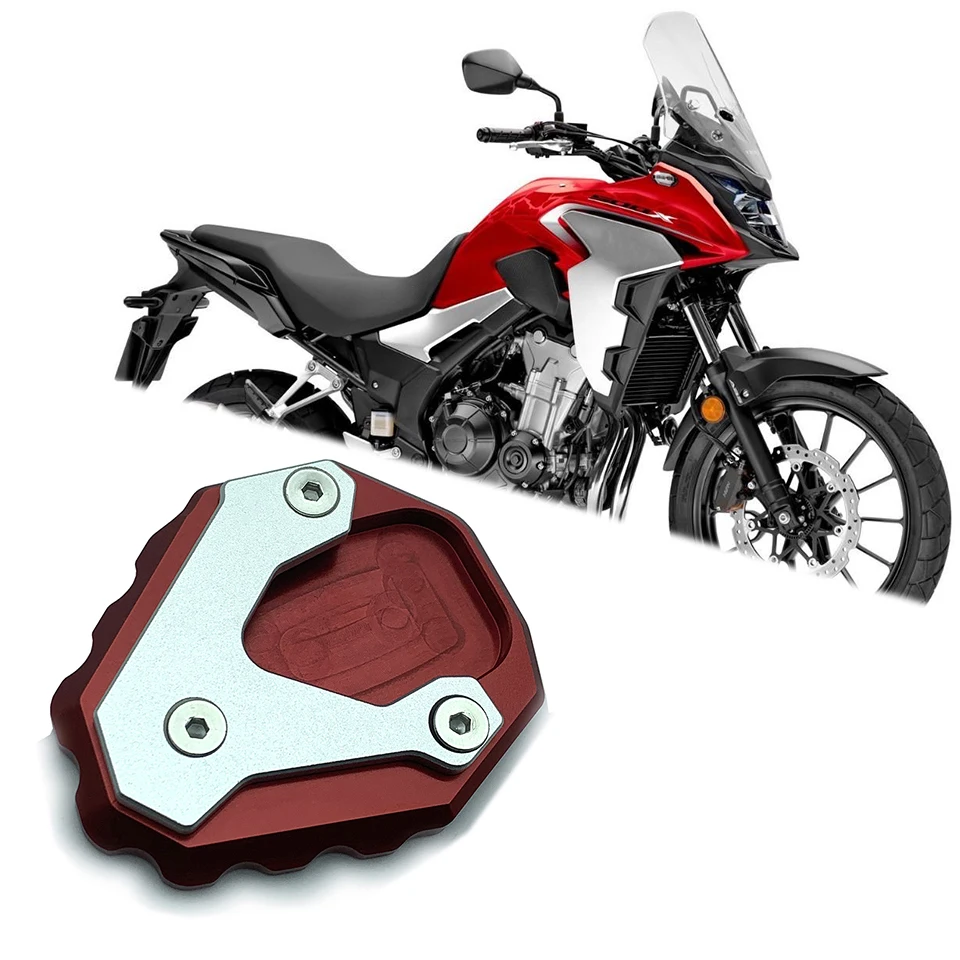 

For Honda CB500X CB 500X 2019 2020 CNC Motorcycle accessories Kickstand Side Stand Extension Pad Enlarger Plate