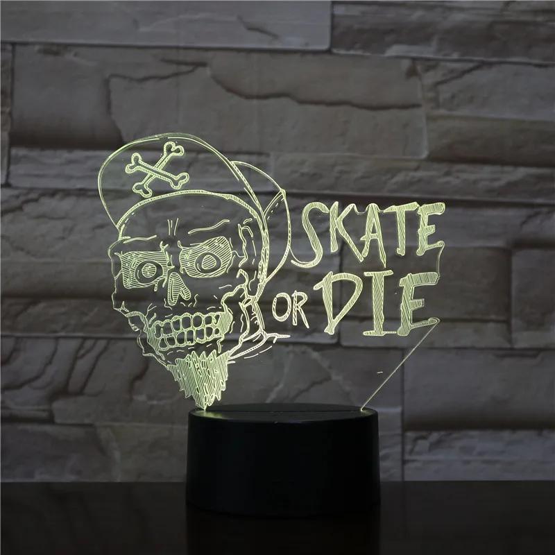 

The Japanese Anime One Piece Buggy 3D Lamp Unique Gift for Kid Desk Decorative Led Night Light Lamp Battery Operated 3D Optical