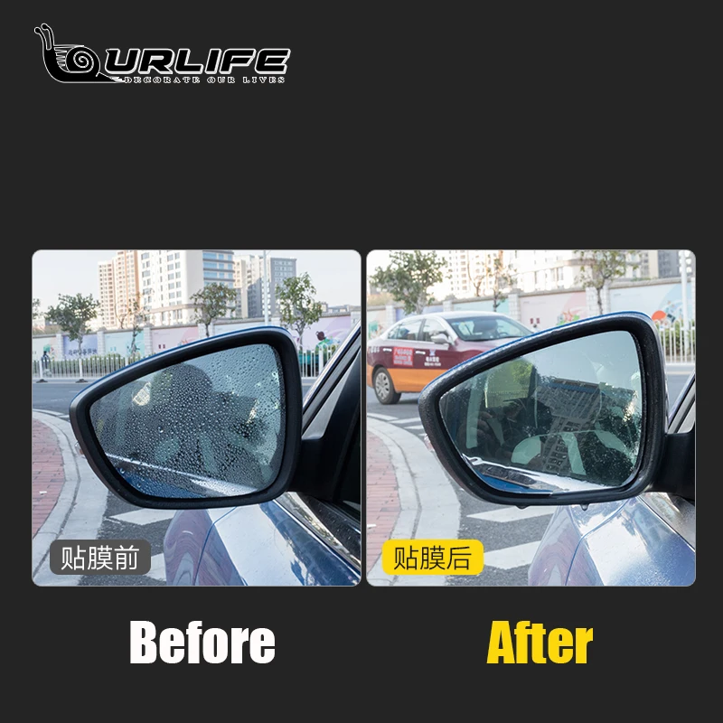 Car Mirrors Glass Anti-Fog Film PET Nano Coating Material Rain Snow Protection for Haval Jolion 2021 2022 Accessories