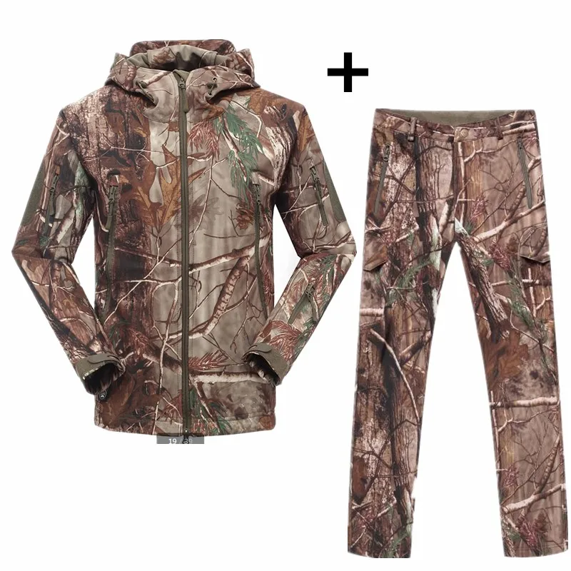 Мужские уличные водонепроницаемые куртки TAD V 5,0 Softshell охотничий наряд Термоодежда Тактический походный страйкбол спортивный костюм