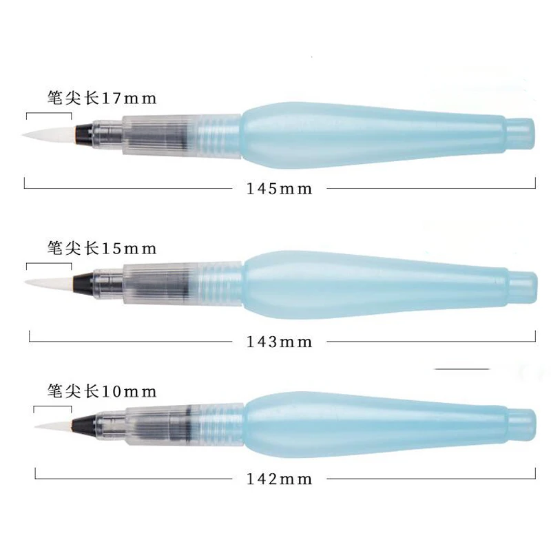 Washable Watercolor Pen Watercolor Pen water color Brush Pen plastic SML multicolour Set Art Water color calligraphy Stationery Office School Supplies
