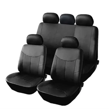 

9PC Universal Leather Car Seat Cover Full Seat Covers Auto Interior Styling Fit for Hyundai Sonata Elantra Genesis BMW Toyota
