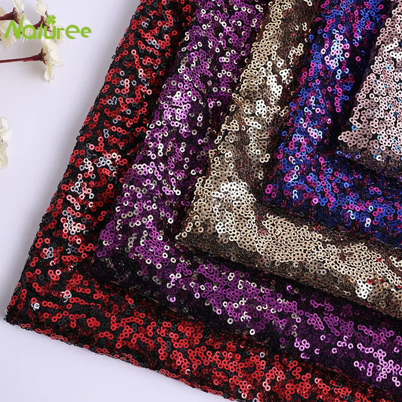 50 см* 130 см блестки африканская кружевная ткань нигерийская кружевная ткань для одежды Радужное платье с блестками