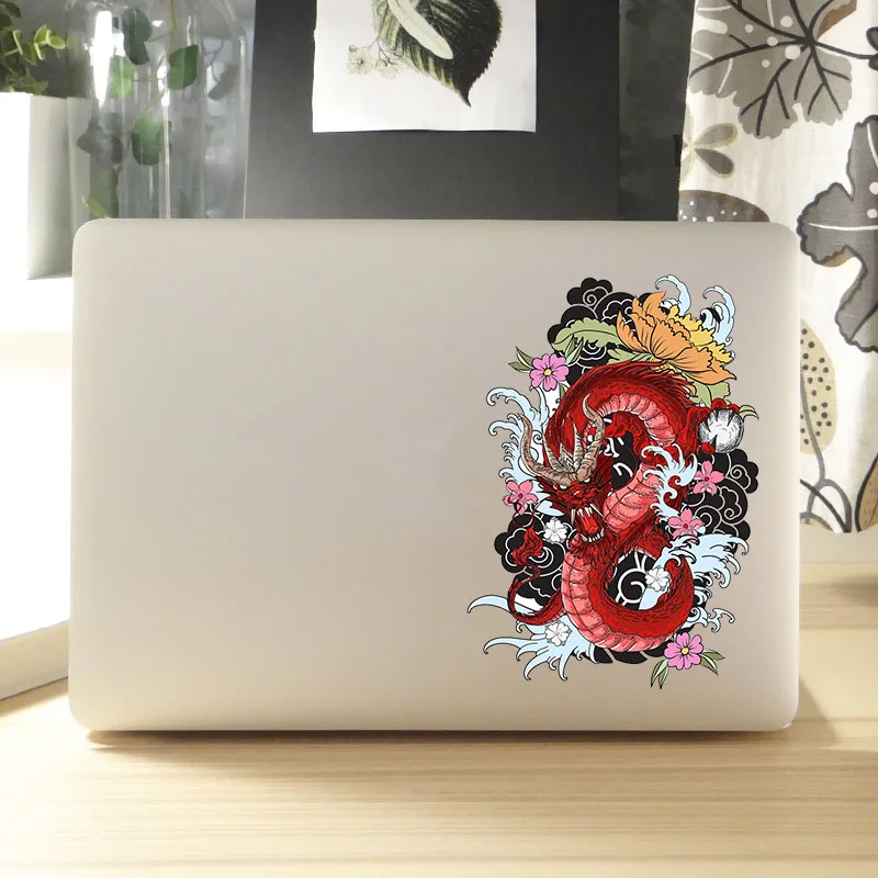 Наклейка для ноутбука Eastern Myth Red Dragon для Macbook Air Pro retina 11 12 13 14 15 дюймов hp Mi notebook наклейка для Mac Book