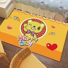 Детский ковер в Пекине, ковер для спальни, дома, ковер для спальни, покрытый милой прикроватной тумбочкой, ковер на заказ для мальчиков и девочек