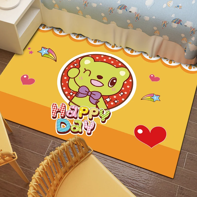 

Beijing Children's Carpet Bedroom Home Carpet Bedroom Covered with Cute Bedside Carpet Custom Carpet for Boys and Girls