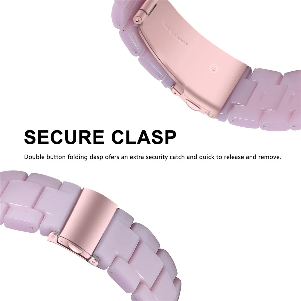 20mm Resin Watch Band For Huami Amazfit GTS 2 3 4 2e 2mini Bracelet Wrist Strap Loop For Amazfit Bip S U Lite GTR 42mm