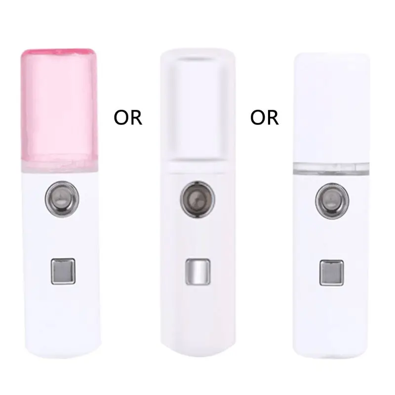 Mini USB Nano Facial Steamer Sprayer Mister Face Spa Hydrating Moisturizing Skin Care Handy Rechargeable Portable Travel