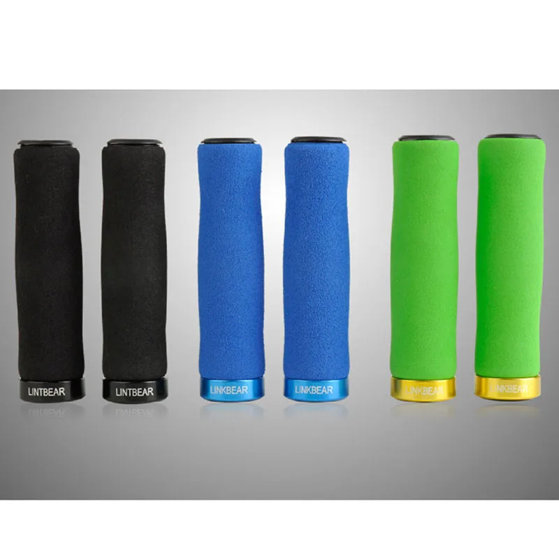 

Mountain Bike Sponge Lock Grip Cover Bicycle Sponge Handle Cover Aluminium Alloy Lock Grip Cover Comfortable Soft