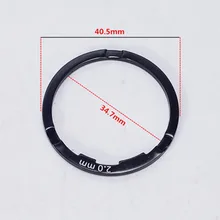 

Bicycle Freehub Spacer 1.8/2mm Black/Silver For Road Bike Bottom Bracket Flywheel Cassette Washer