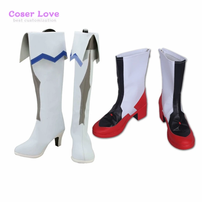 

SAO Sword Art Online Progressive Aria of a Starless Night Yuuki Asuna Cosplay shoes boots Carnival Halloween Christmas Shoes