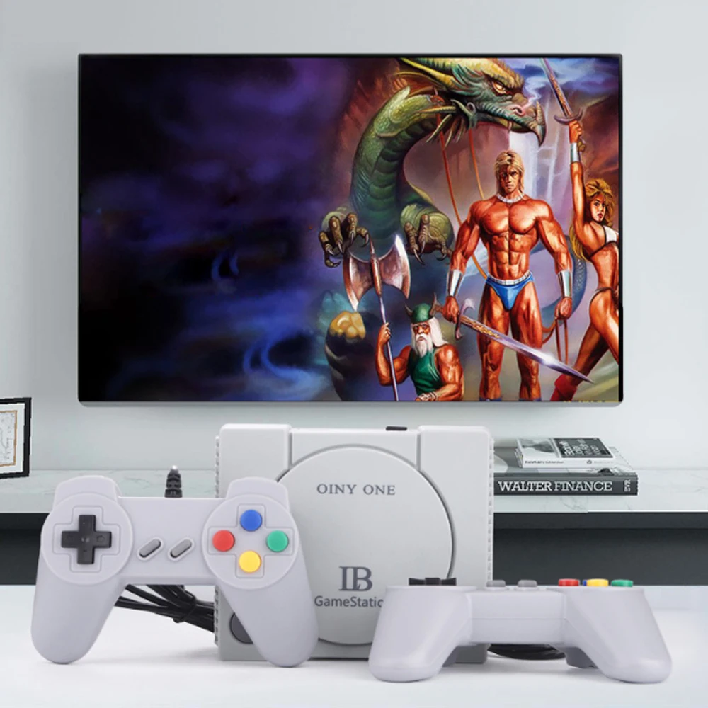 

RS-70 mini double game console HD HDMI home TV game console 648 games support TF card download for home entertainment