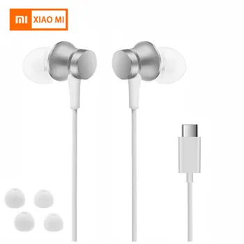 

Xiaomi USB-C In-Ear Earphone Type C Headset With Mic Wire Control For Mi 9 9pro 10 10pro 9T 9se 8se 6x Note10 MIX 2S Black shark
