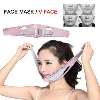 

Face Slim V-Line Lift Up Mask Cheek Chin Neck Slimming Thin Belt Strap Beauty Delicate Facial Thin Face Mask face lose weight
