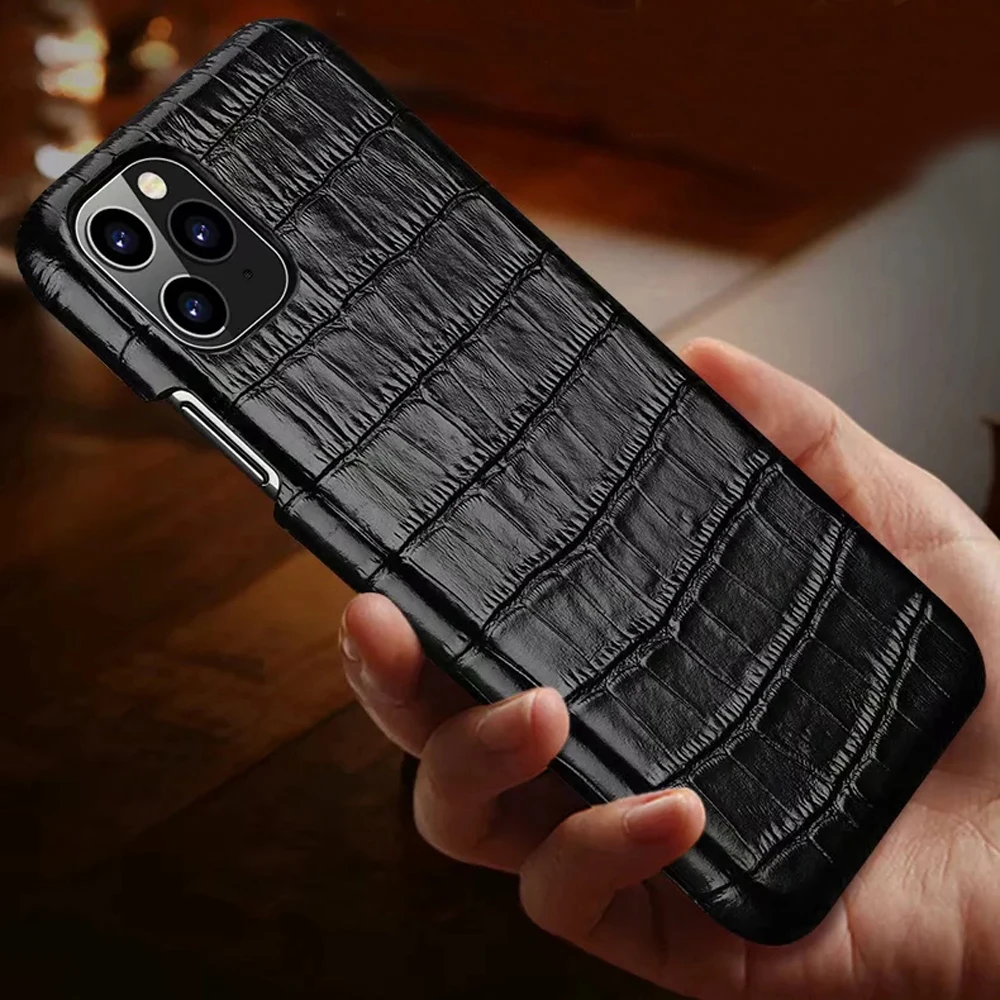 Luxury-Crocodile-Texture-Genuine-Leather-Fundas-Cover-for-iPhone11-iPhone-11-Pro-XS-Max-X-XR (1)