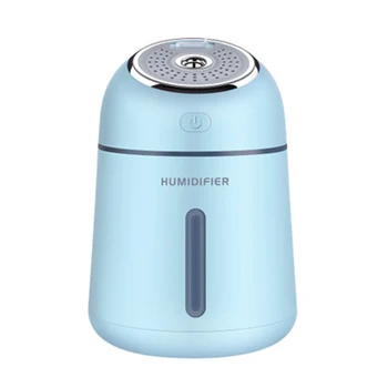 

Usb rechargeable ultrasonic air humidifier home office portable aroma diffuser with fan multi-function humidifier