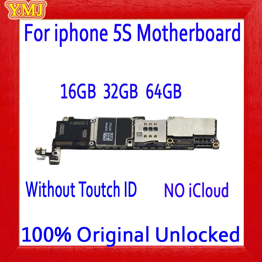 Хорошо протестированная материнская плата для iphone 16 Гб/32 ГБ/64 ГБ с/без Touch ID