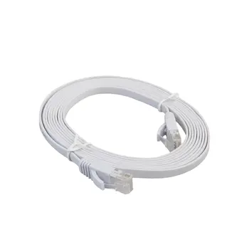 

CAT6e Flat Network Cable Laptop Ethernet Cable RJ45 LAN Cord PC Wire Computer Line 0.5m 1m 2m 3m 5m 10m 15m Hot Drop Shipping