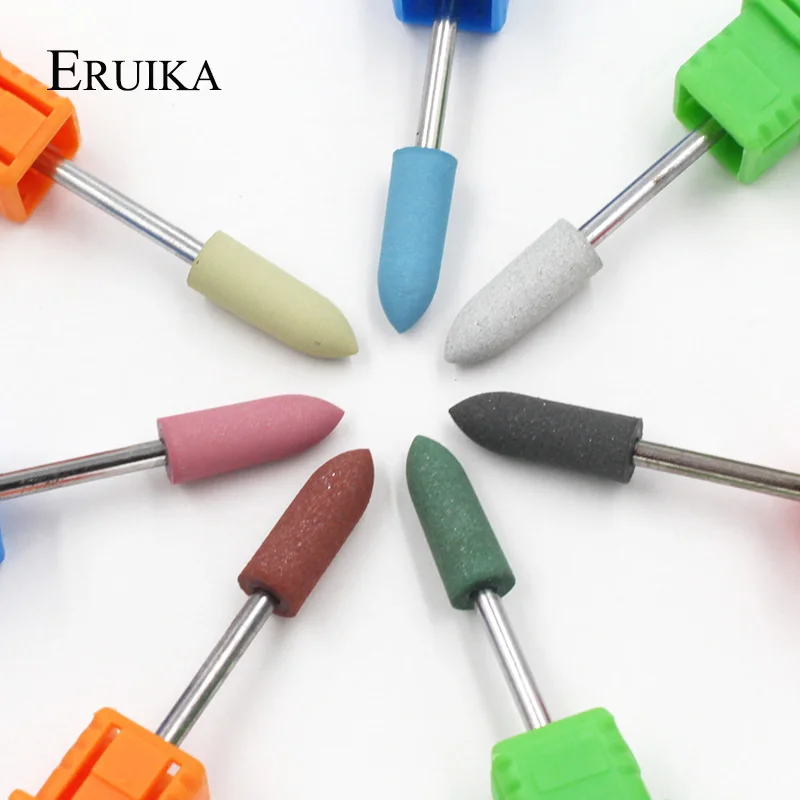 Eruika 1 шт. длинные пуля голову гвоздь дрель резиновый кремния Материал Биты Nail
