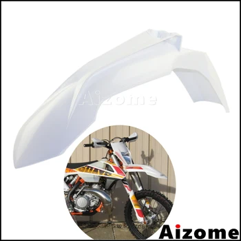 

Universal Dirt Bike MX Enduro Front Fender Mudguard For KTM SXF SX XCW XC EXC XCF 85 125 150 250 300 350 450 500 13-2016 White
