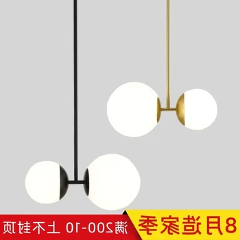 

Dropshipping Nordic Modern Pendant Lights Designer Glass Pedant Lamps Art Decoration Light Fixtures For Bar Dining Living Room