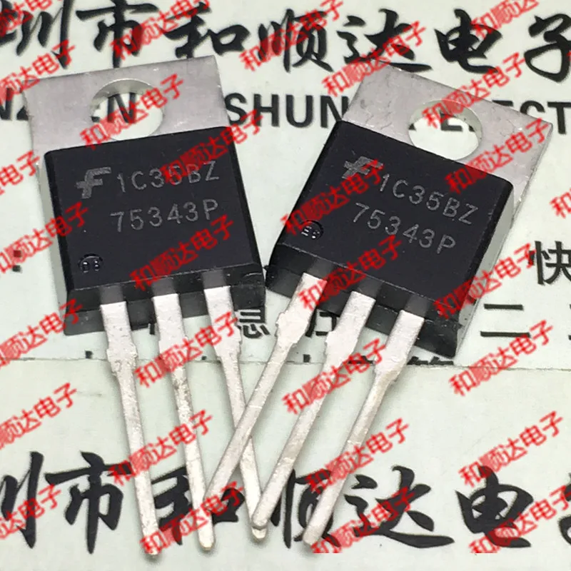 5 шт/HUF75343P3 75343P TO-220 55V 75A