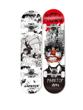 Professional Four Wheeled Skateboard For Beginners Adult Double Rocker Skateboard Youth Rodas De Skate Outdoor Supplies