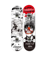 Professional Four Wheeled Skateboard For Beginners Adult Double Rocker Skateboard Youth Rodas De Skate Outdoor Supplies