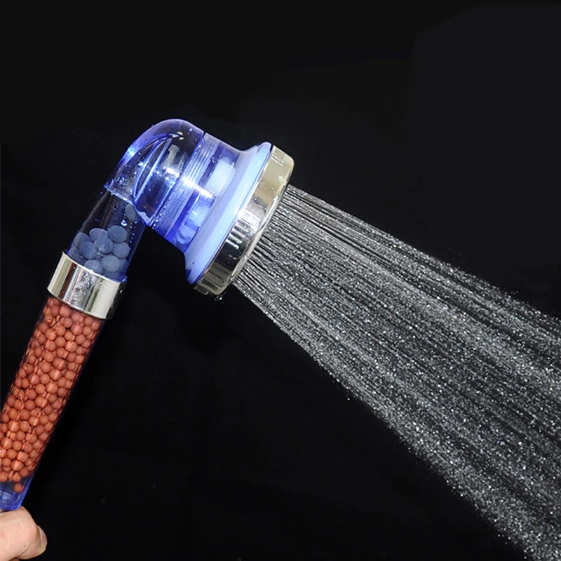 

Shower Head Negative Ion Shower Head, Pressurized And Water-saving, Large Three-speed Hand-held Shower Head A105