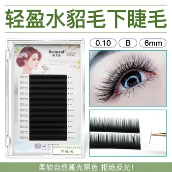 

Graft Eyelashes Beauty Natural Lengthening Single Root 6mm single lashes
