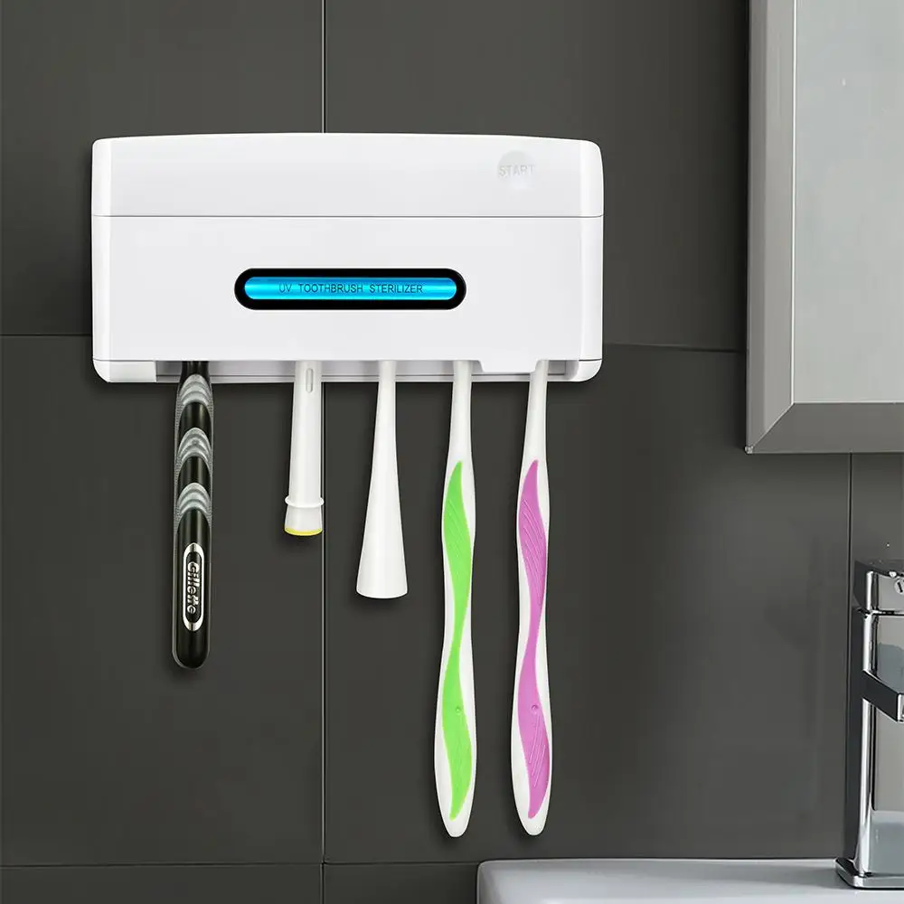 

Uv Disinfection Uv Sterilizer Portable Fashion ABS+PC 3 Colors Holder Disinfect Toothbrush Toothbrush Sterilizer