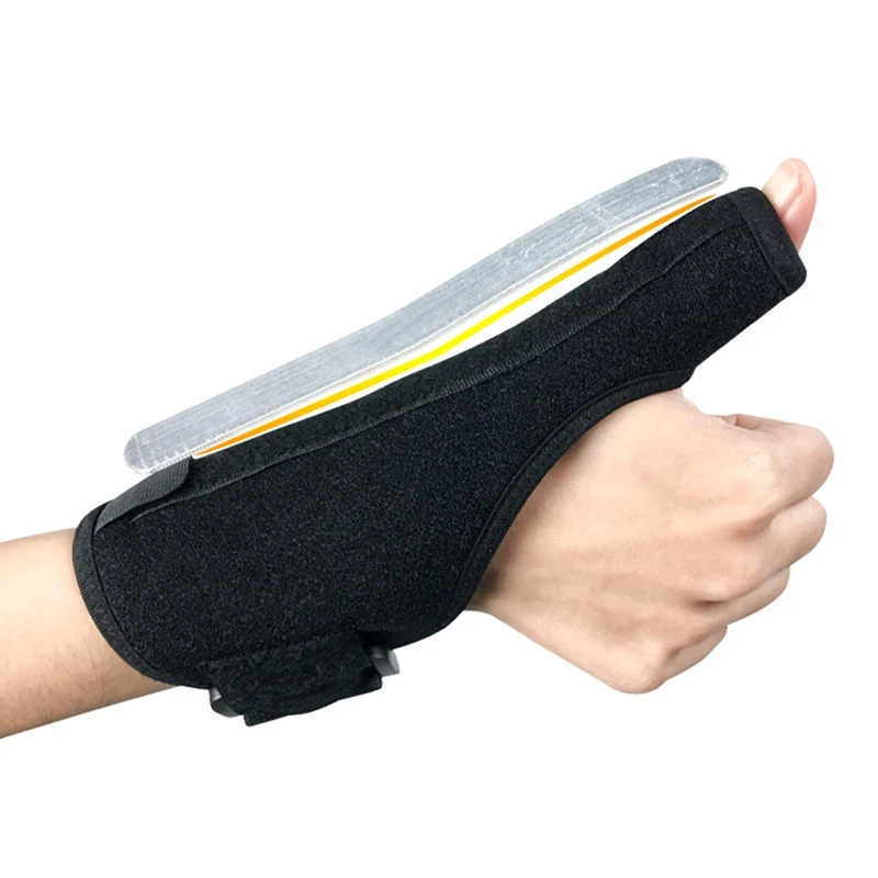 Эластичная Повязка фиксатор коррекции Bracers Tenosynovitis Thumbs стальной бар поддержка s Thumbs обертывания запястья