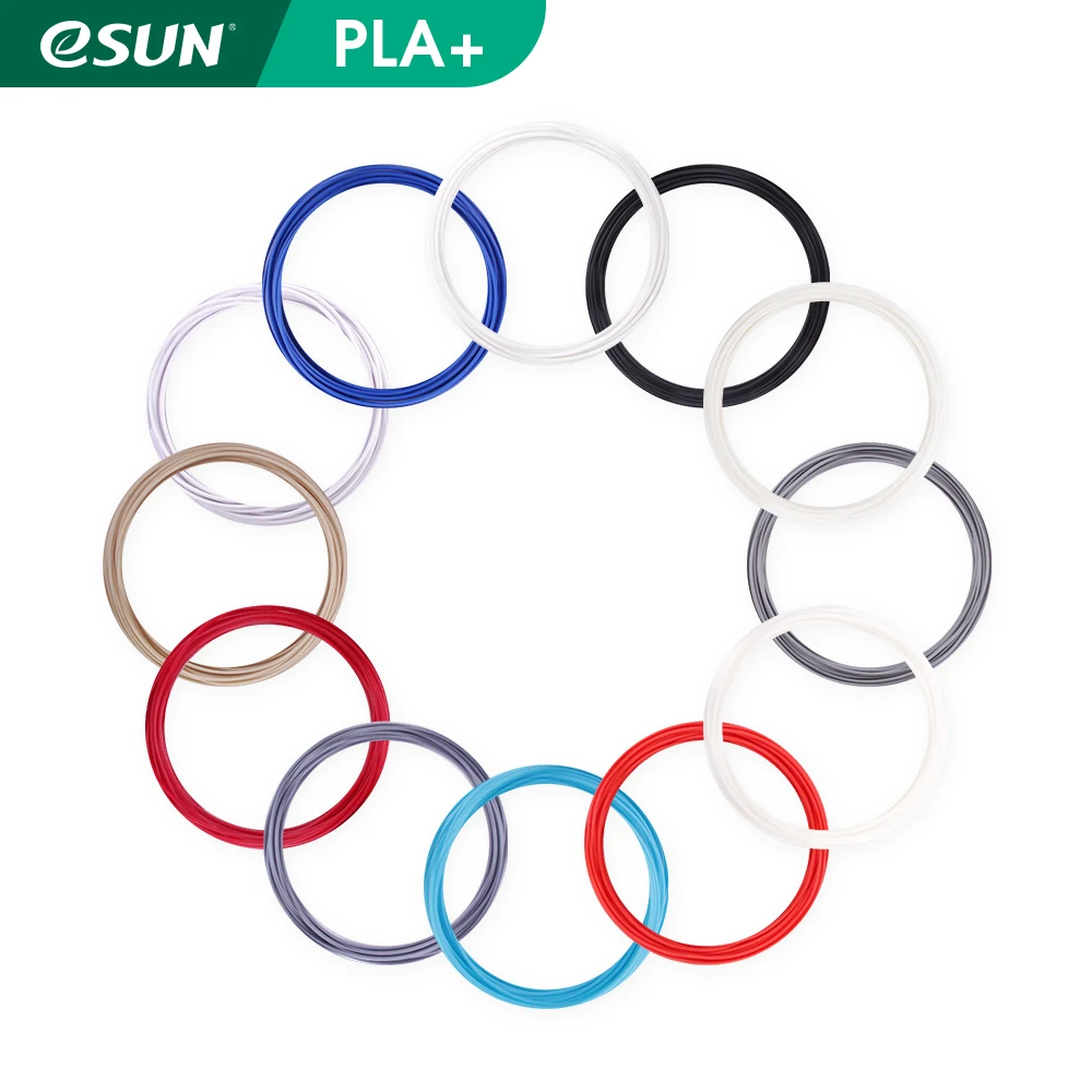 

10 Meter PLA+1.75mm Filament Printing Materials Plastic For 3D Printer Extruder Pen Accessories Black White Red Luminous Colors