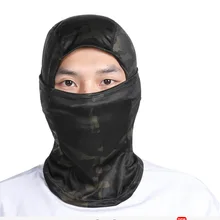 Мужские и женские Охотничьи аксессуары, тактический Камуфляжный головной убор, маска для страйкбола, солнцезащитная, Пыленепроницаемая, полностью обернутая повязка на голову