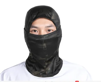

Men Women Hunting Accessories Tactical Camouflage Head Cover Airsoft Mask Sunscreen Dust-proof Full-wrapped Headscarf