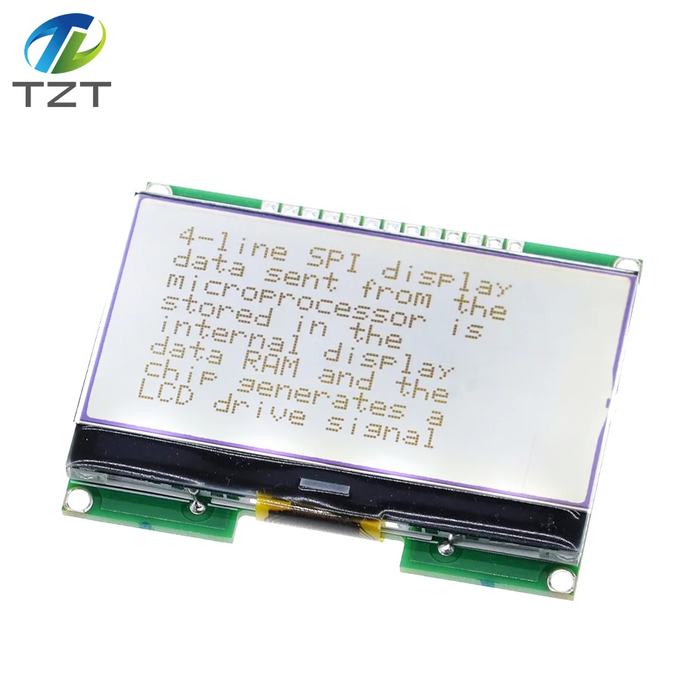Lcd 12864 12864-06D LCD модуль COG с китайским шрифтом матричный экран интерфейс SPI |