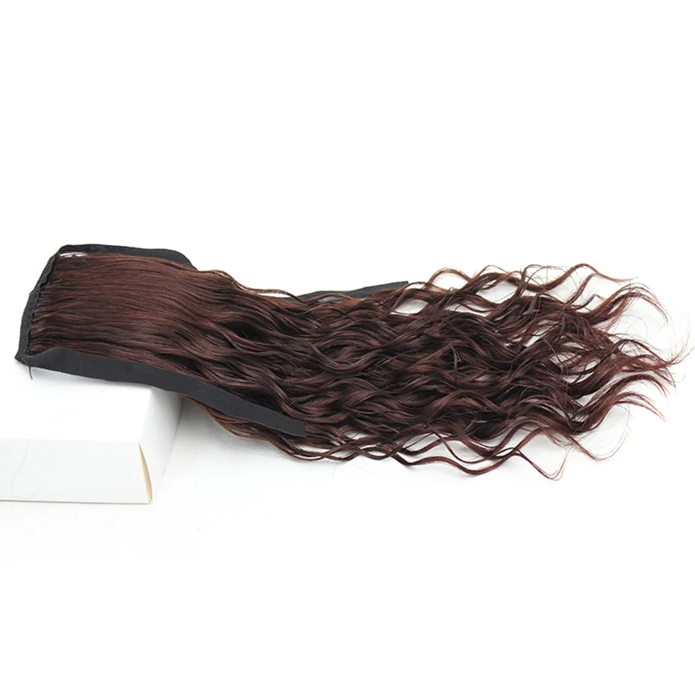 Человеческие волосы конский хвост 16-26 дюймов бразильский конский хвост на заколках remy волосы для наращивания поддельные волосы кудрявый конский хвост