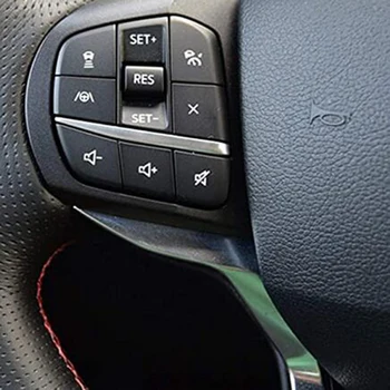

For Ford Explorer 2020-2021 Steering Wheel Button Cover Trim Parts Decor Car
