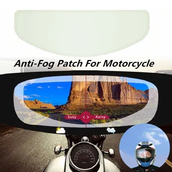 Clear Anti-fog patch Motorcycle Full Face Helmet Generic for K3 K4 AX8 LS2 HJC Marushin Helmets Lens Anti-fog visor 100% original ls2 ff390 breaker motorcycle helmet chrome mirror lens smoke colorful silver visor with anti fog pinlock holes