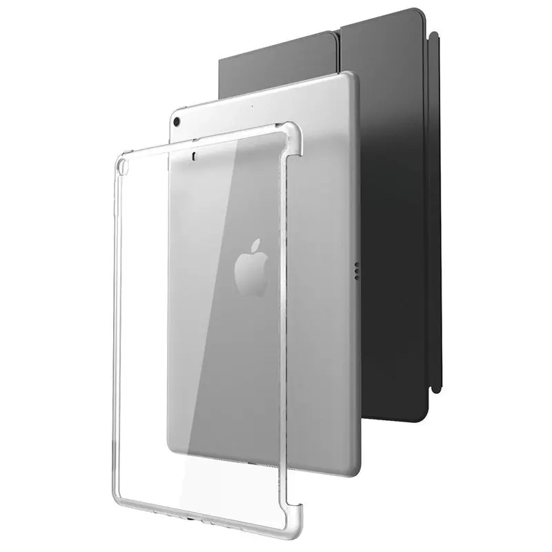 I-BLASON для iPad 10,2 чехол() 7-го поколения прозрачный тонкий гибридный Чехол, совместимый с официальной смарт-крышкой/смарт-клавиатурой