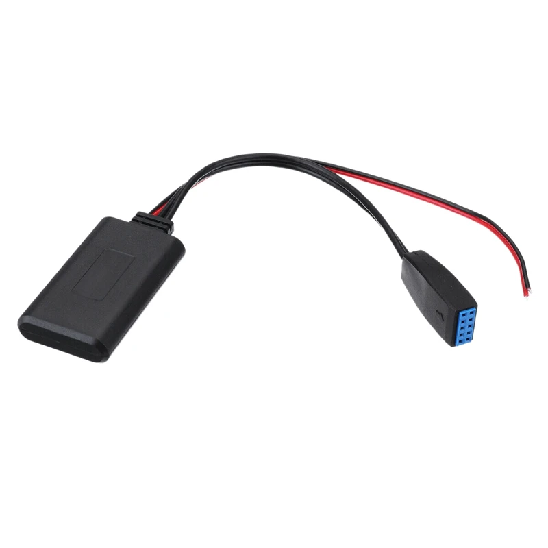 Автомобильный 10 контактный модуль Bluetooth Радио Стерео адаптер Aux o кабель для BMW E39