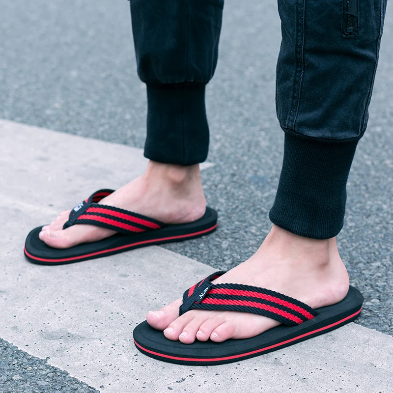 Chanclas para hombre de dedo informales cómodas estilo flip flops, sandalias, zapatos de verano, calzado de talla grande 47|shoes for|shoes for free - AliExpress